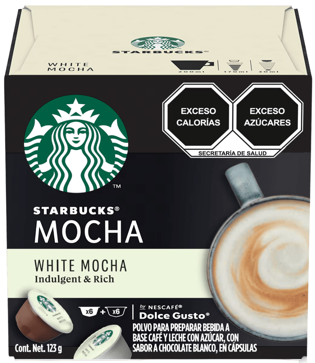 Starbucks® White Mocha 12 cápsulas