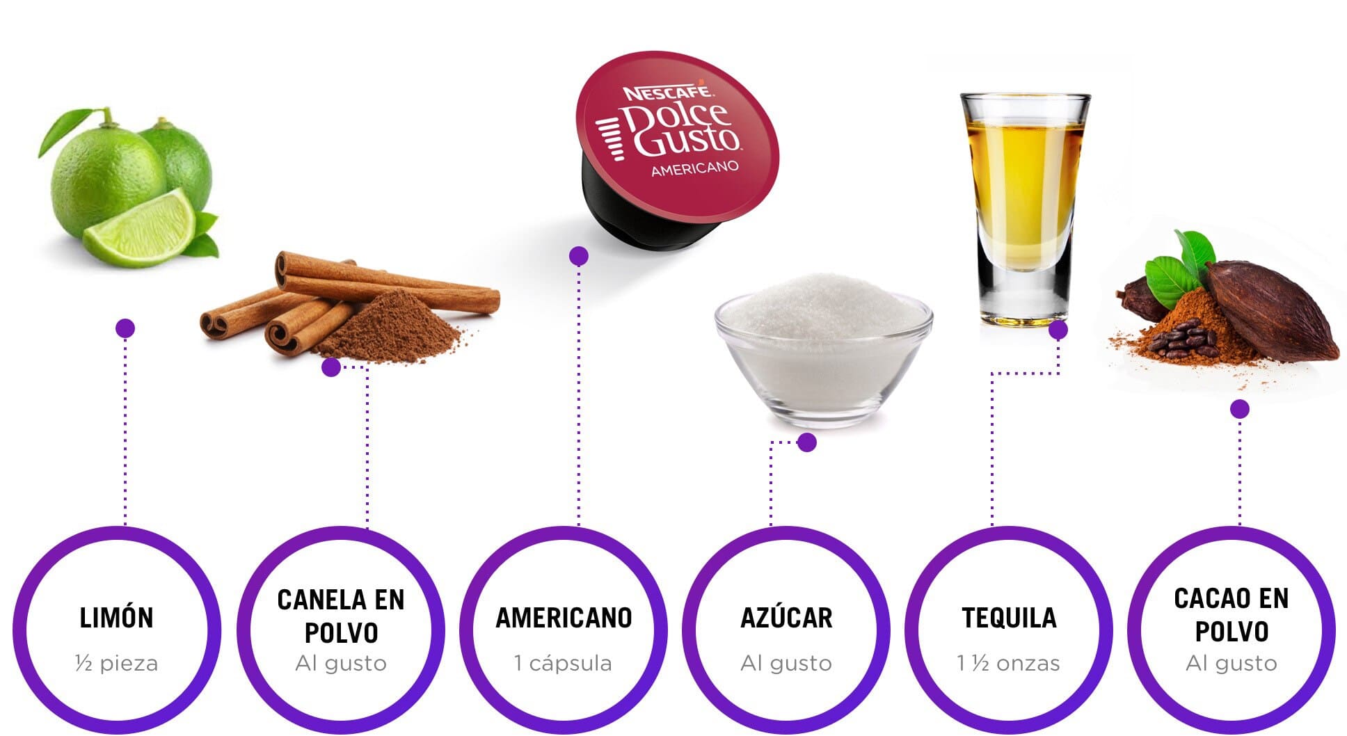 Ingredientes Mixología Americano Cremoso