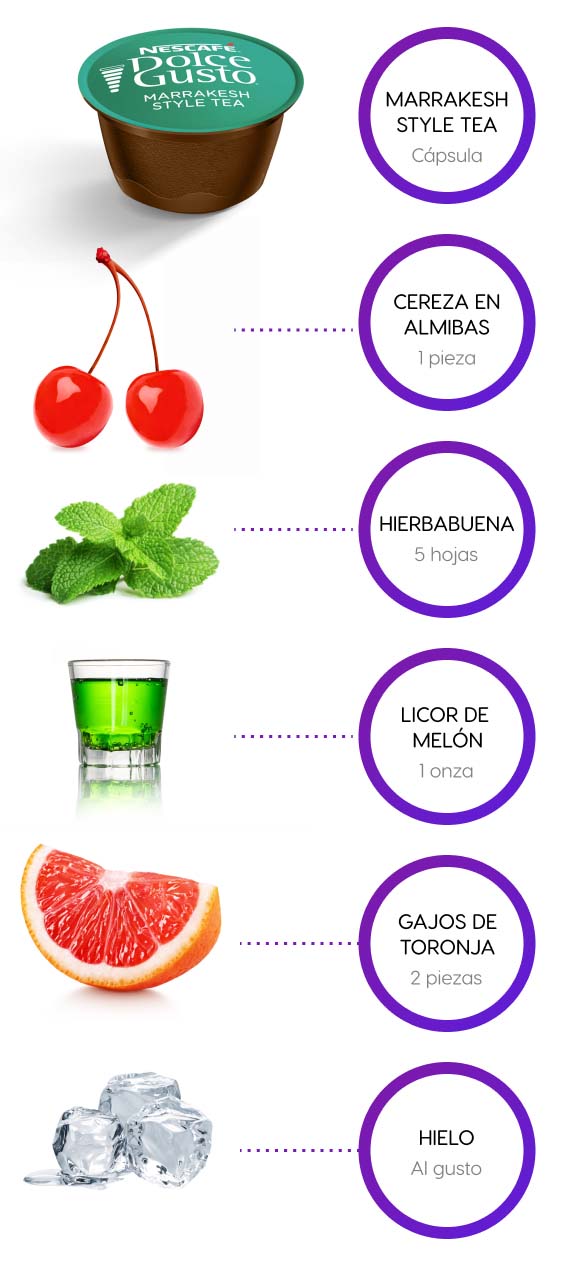 Mixologia Ingredientes Iced Marrakesh Fruit Punch